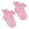 Picture of Little A Jinny Pastel Hearts Frill Ankle Socks - Pink Fairy