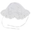 Picture of Little A Jen Pastel Hearts Broderie Anglaise Sunhat - Bright White