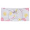 Picture of Little A Jeanie Pastel Hearts Print Headband - Bright White