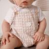 Picture of Mitch & Son Mini Sloan Check Romper - Sand