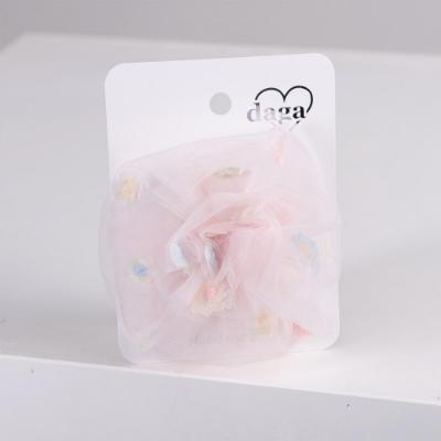 Picture of Daga Girls Tulle Madness Rose Tulle Hair Clip - Pink