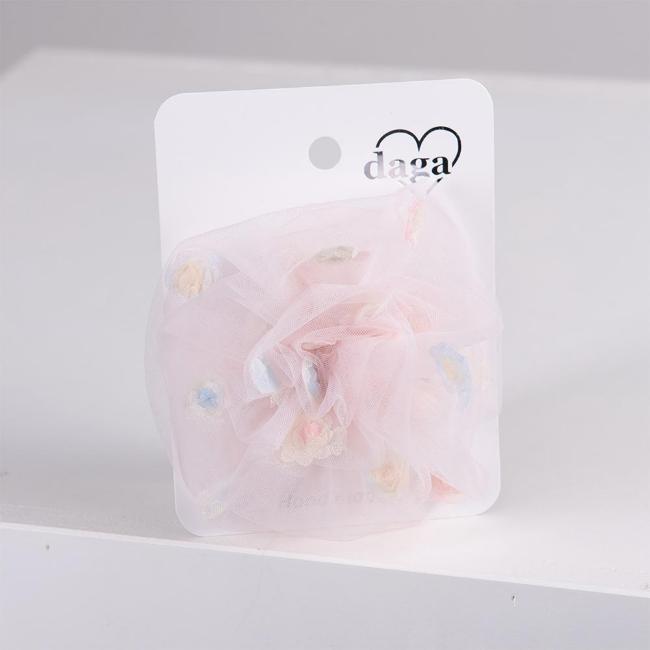 Picture of Daga Girls Tulle Madness Rose Tulle Hair Clip - Pink