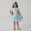 Picture of Daga Girls Tulle Madness Rose Tulle Bow Headband - Blue