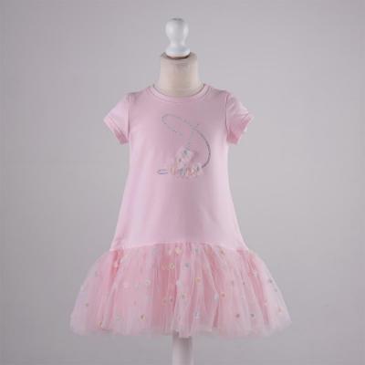 Picture of  Daga Girls Tulle Madness Tulle & Jersey Dress - Pink