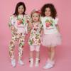 Picture of  Daga Girls Juicy Raspberry Dream Top & Leggings Set - Pink