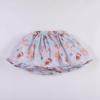 Picture of  Daga Girls Swan Lake Print Skirt & Top Set - Blue Pink