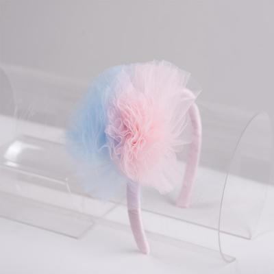 Picture of Daga Girls Swan Lake Tulle Puff Headband - Pink Blue