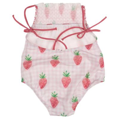 Picture of Meia Pata Baby Girls Mezcala Strawberry Swimsuit - Pink