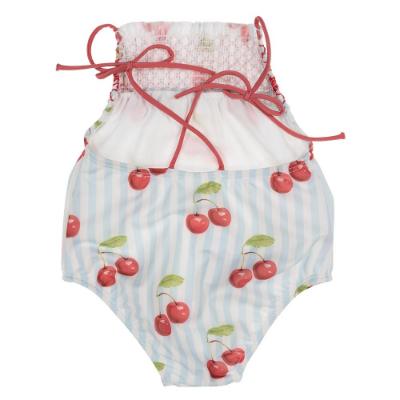Picture of Meia Pata Baby Girls Mezcala Cherries Swimsuit - Red