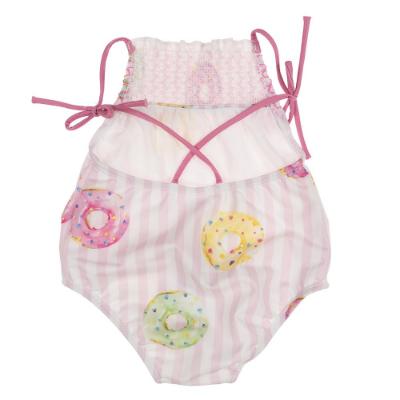 Picture of Meia Pata Baby Girls Mezcala Donuts Swimsuit - White Pink
