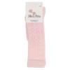 Picture of Meia Pata Girls Knee High Fish Knit Socks - Baby Pink
