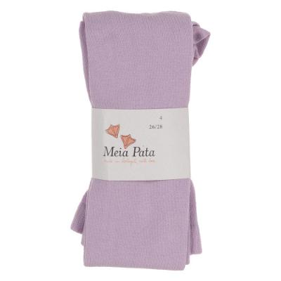 Picture of Meia Pata Plain Cotton Tights - Lilac