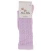 Picture of Meia Pata Girls Knee High Fish Knit Socks - Lilac