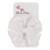 Picture of Meia Pata Satin & Tulle Double Bow Hairclip - White