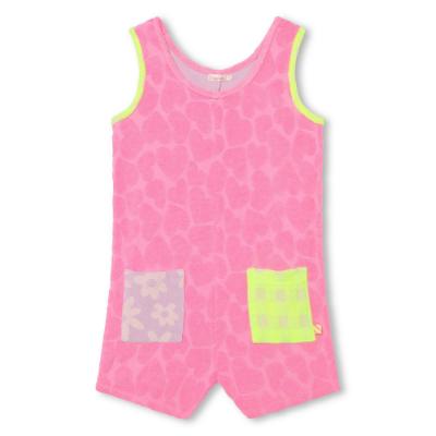 Picture of Billieblush Towelling Playsuit - Pink
