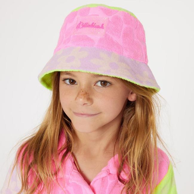 Picture of Billieblush Towelling Bucket Hat - Pink