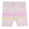 Picture of A Dee Loraine Chic Chevron Cycling Shorts Set - Lemon Cake