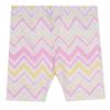 Picture of  A Dee Loraine Chic Chevron Cycling Shorts Set - Lemon Cake