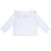 Picture of Little A Jessica Pastel Hearts Broderie Anglaise Cardy - Bright White 