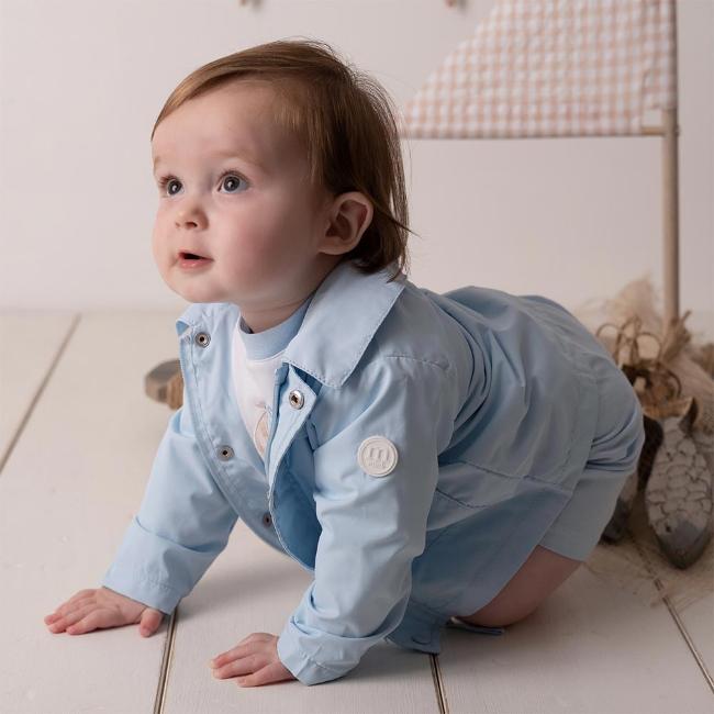 Picture of Mitch & Son Mini Spencer Summer Jacket - Pale Blue