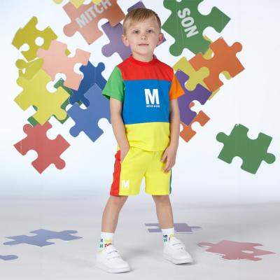 Picture of Mitch & Son Primary Puzzles Virgil Colour Block Soft Set - Multi