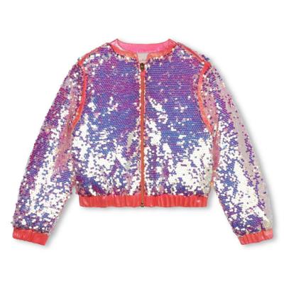 Picture of Billieblush Sequin Bomber Jacket - Pink