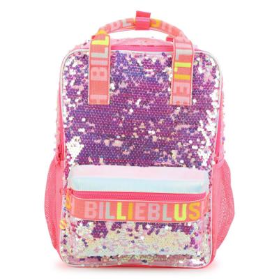 Picture of Billieblush Sequin Logo Backpack - Pink
