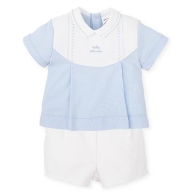 Picture of Tutto Piccolo Baby Boys Jersey Set X 2 - Baby Blue 