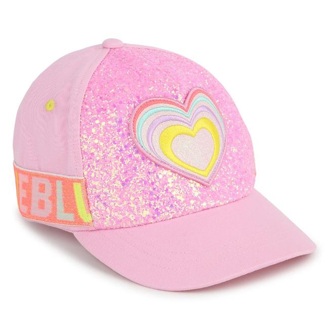 Picture of Billieblush Logo Heart Cap - Pink