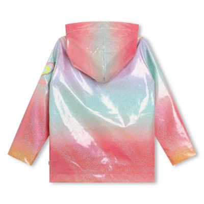 Picture of Billieblush Rainbow Glitter Raincoat - Pink