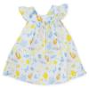 Picture of Tutto Piccolo Bowling Collection Baby Girls Beach Dress - Blue Lemon