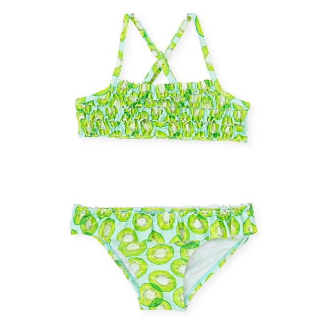 Picture of Tutto Piccolo Kickball Collection Girls Bikini - Lime 