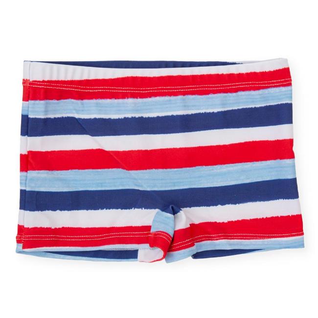 Picture of Tutto Piccolo Golf Collection Boys Lycra Swimshorts - Red