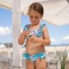 Picture of Tutto Piccolo Windsurf Collection Girls Bikini - Blue