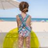 Picture of Tutto Piccolo Windsurf Collection Girls Swimsuit - Blue 