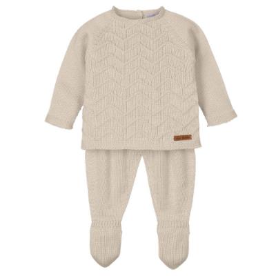 Picture of Mac Ilusion Ambolo Collection Seamless Sweater & Leggings Set - Beige