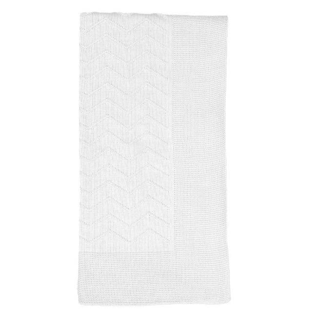 Picture of Mac Ilusion Ambolo Collection Boxed Baby Shawl - White