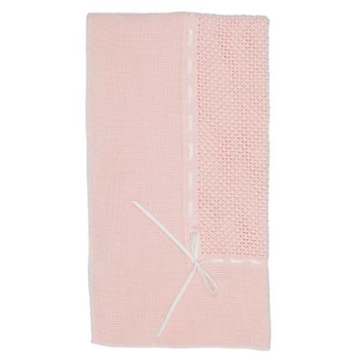 Picture of Mac Ilusion Millor Collection Boxed Baby Shawl - Petal Pink