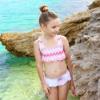 Picture of Rochy Girls Zig Zag Collection Ruffle Bikini - Fucshia Lilac