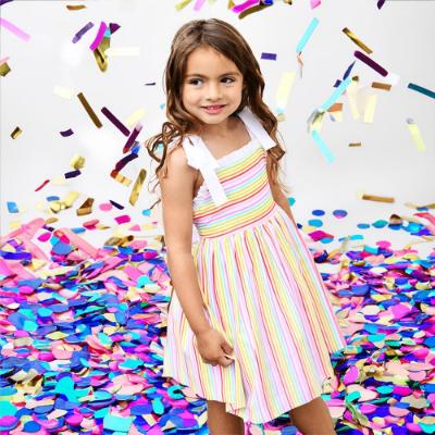 Picture of Rochy Girls Stripes Collection Sun Dress - Multicoloured 