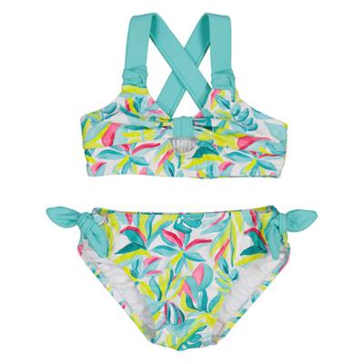 Picture of Mayoral Toddler Girls Tropical Bikini - Turquoise