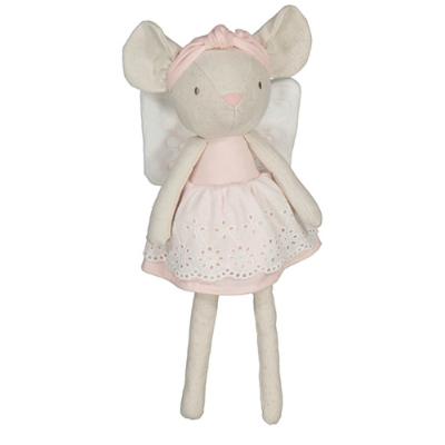 Picture of Mayoral Newborn Girls Plush Mouse - Pink