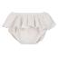 Picture of Calamaro Baby Summer Altea Cheesecloth Skirted Jampants - Cream 