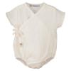 Picture of Calamaro Baby Summer Altea Cheesecloth  Romper - Ivory