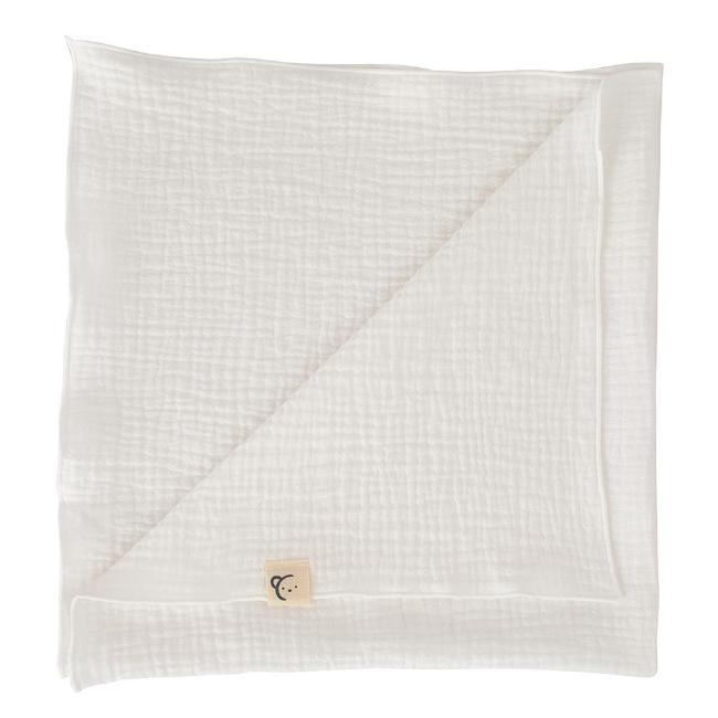 Picture of Calamaro Baby Summer Altea Cheesecloth  Shawl - Ivory