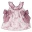 Picture of Calamaro Baby Summer Ginseng Ruffle Collar Dress - Purple