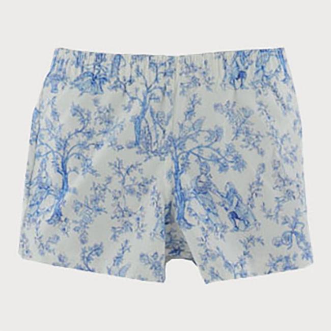 Picture of Sardon Toile De Jouy Boys Swim Shorts - Blue