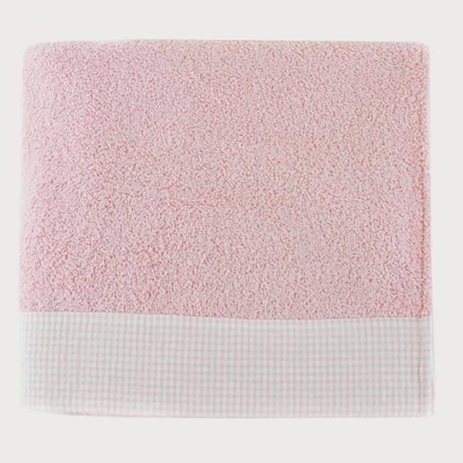 Picture of Sardon Vichy Gingham Collection Beach Towel - Pink