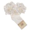 Picture of Caramelo Kids Girls Satin Ribbon Ankle Socks - Ivory 