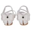 Picture of Caramelo Kids Girls Double Bow Polka Dot Sandal - White 